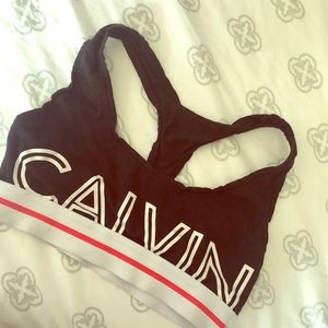 Calvin Klein sports bra